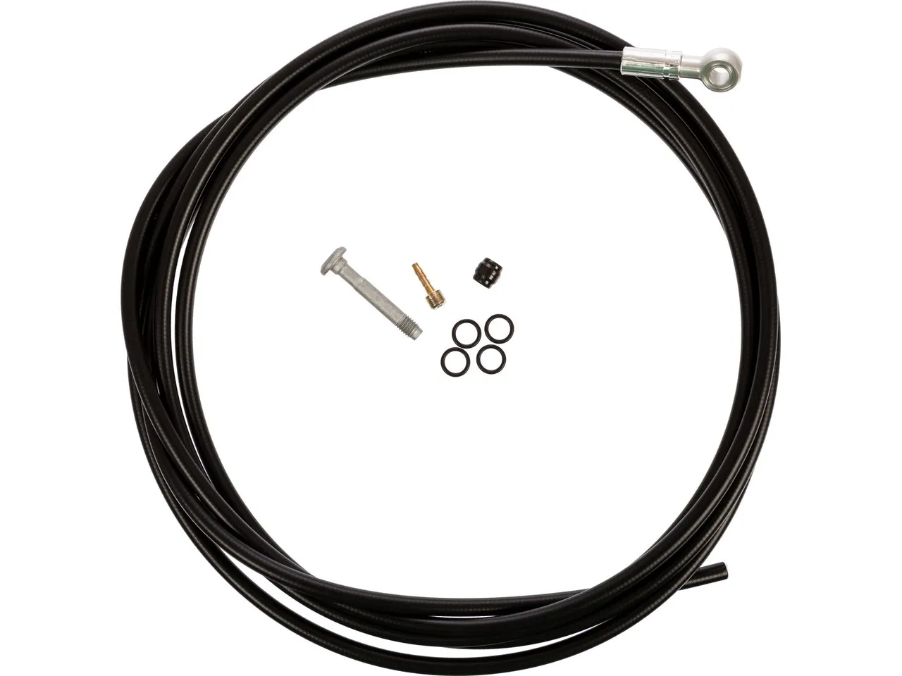 Magura Disctube Bremsleitung Disc 90° für MT4 / MT5 / MTS / MT6 / MT7 / MT8, Schwarz, 2500mm Magura Disctube Bremsleitung Disc 90° für MT4 / MT5 / MTS / MT6 / MT7 / MT8, Schwarz, 2500mm