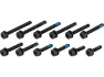 Magura Flatmount Schraubenset, Schwarz, one_size