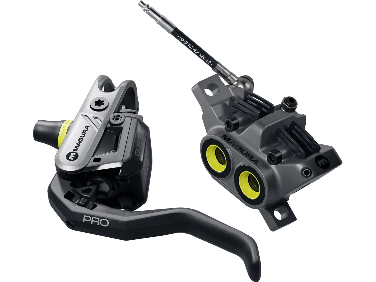 Magura Gustav Pro First Edition v+h Set Scheibenbremse, Schwarz Magura Gustav Pro First Edition v+h Set Scheibenbremse, Schwarz