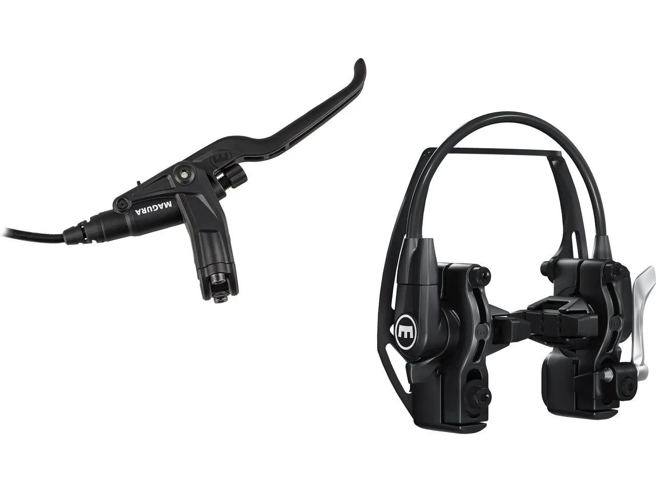 Magura HS 22 Easy Mount Felgenbremse, Schwarz, 3 Finger Magura HS 22 Easy Mount Felgenbremse, Schwarz, 3 Finger