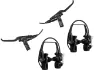 Magura HS 22 EVO2 v+h Set Felgenbremse, Schwarz, 3 Finger