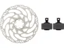 Magura MDR-C Bremsscheiben und Belag Kit 6-Loch, Grau, 203mm