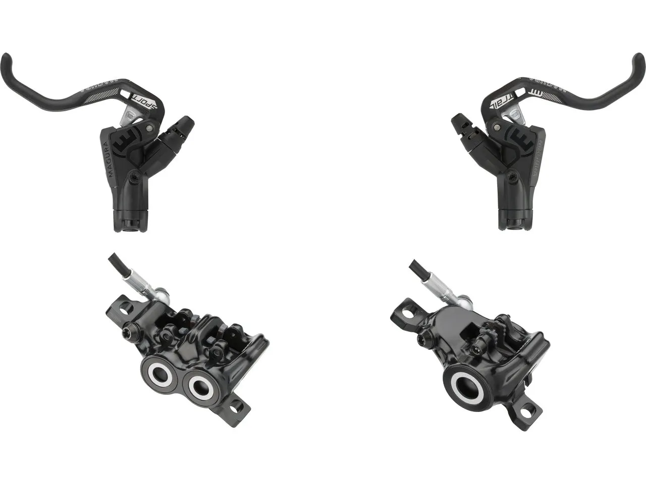 Magura MT Trail Sport Carbotecture® v+h Set Scheibenbremse, Schwarz-mystic grey, Satz (VR + HR) Magura MT Trail Sport Carbotecture® v+h Set Scheibenbremse, Schwarz-mystic grey, Satz (VR + HR)