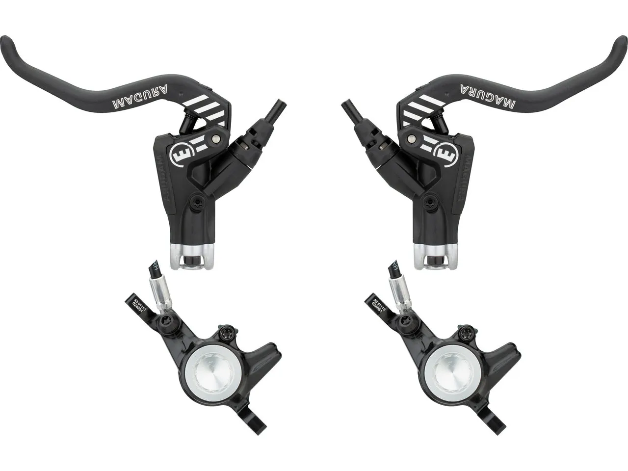 Magura MT4 eSTOP Carbotecture v+h Set Scheibenbremse, Schwarz, Satz (VR + HR) Magura MT4 eSTOP Carbotecture v+h Set Scheibenbremse, Schwarz, Satz (VR + HR)
