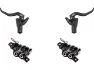 Magura MT5 Carbotecture® v+h Set Scheibenbremse, Schwarz, Satz (VR + HR)