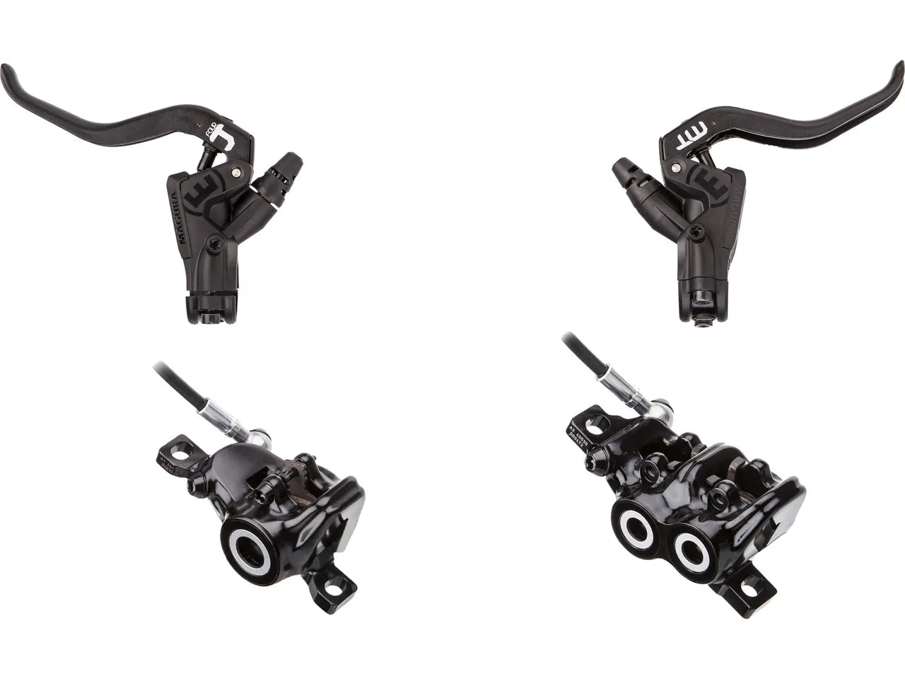 Magura MT5 / MT4 Carbotecture® v+h Set Scheibenbremse, Schwarz, Satz (VR + HR) Magura MT5 / MT4 Carbotecture® v+h Set Scheibenbremse, Schwarz, Satz (VR + HR)