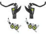 Magura MT7 Pro HC Carbotecture v+h Set Scheibenbremse, Schwarz, Satz (VR + HR)