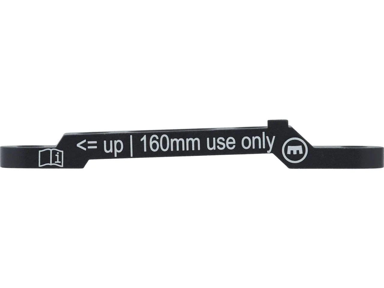 Magura Scheibenbremsadapter für 160 mm Scheibe, Schwarz, VR FM 140/160 auf FM 160 Magura Scheibenbremsadapter für 160 mm Scheibe, Schwarz, VR FM 140/160 auf FM 160