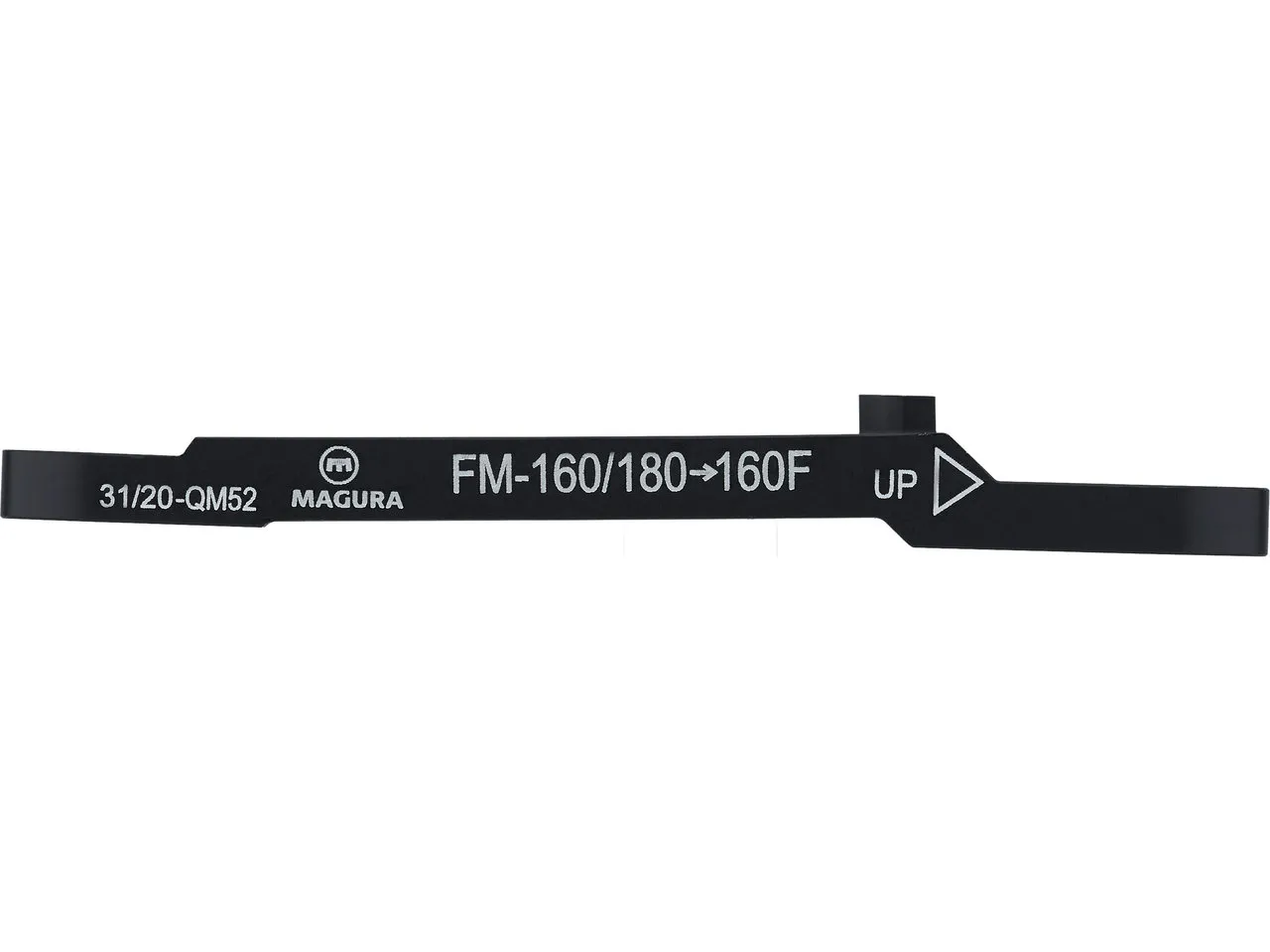 Magura Scheibenbremsadapter für 160 mm Scheibe, Schwarz, VR FM 160/180 auf FM 160 Magura Scheibenbremsadapter für 160 mm Scheibe, Schwarz, VR FM 160/180 auf FM 160