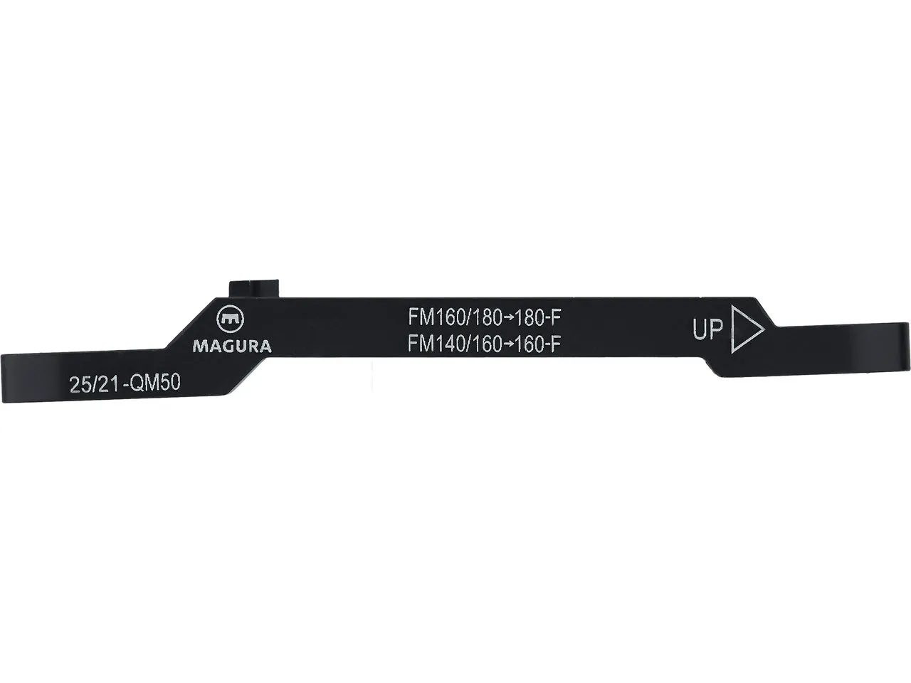 Magura Scheibenbremsadapter für 180 mm Scheibe, Schwarz, VR FM 160/180 auf FM 180 Magura Scheibenbremsadapter für 180 mm Scheibe, Schwarz, VR FM 160/180 auf FM 180