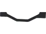 Magura Scheibenbremsadapter für 220 mm Scheibe, Schwarz, PM 8" auf PM +17mm