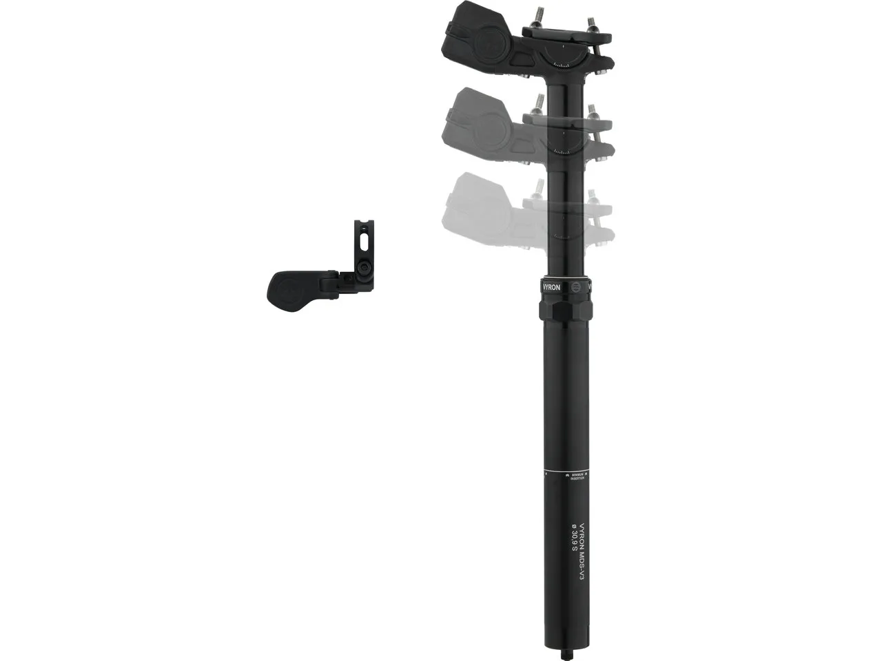 Magura Vyron MDS-V3 Sattelstütze 125 mm mit MDS Remote Magura Vyron MDS-V3 Sattelstütze 125 mm mit MDS Remote
