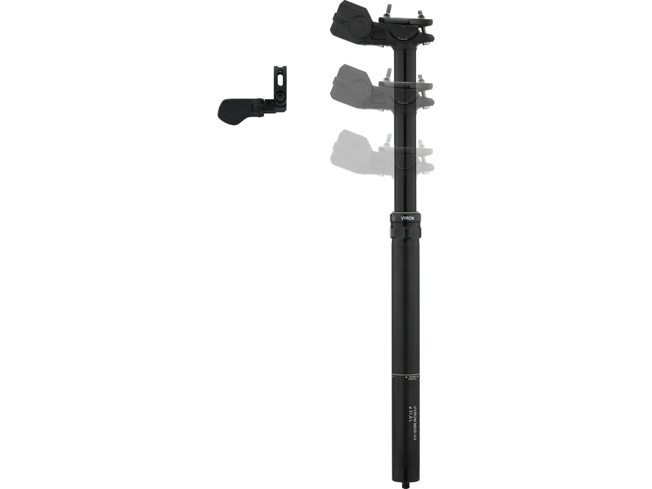 Magura Vyron MDS-V3 Sattelstütze 175 mm mit MDS Remote Magura Vyron MDS-V3 Sattelstütze 175 mm mit MDS Remote
