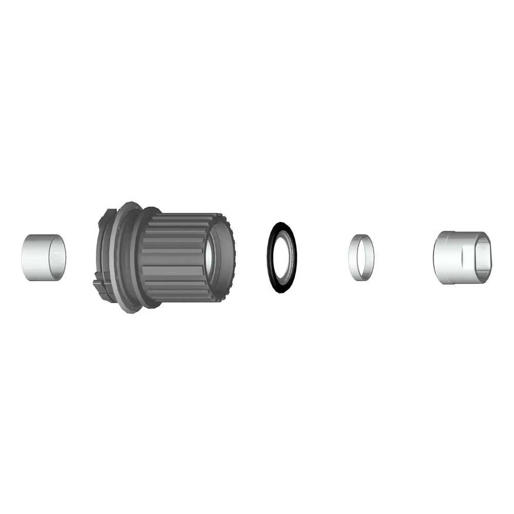 Mahle X20 Shimano Micro Spline Aluminum Freilaufkörper, Black / silver, One Size Mahle X20 Shimano Micro Spline Aluminum Freilaufkörper, Black / silver, One Size