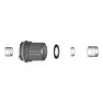 Mahle X20 Shimano Micro Spline Aluminum Freilaufkörper, Black / silver, One Size