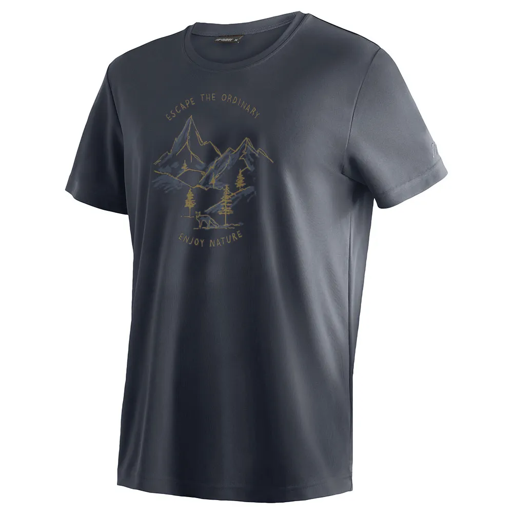 Maier Sports Dieter Print Kurzarm-t-shirt