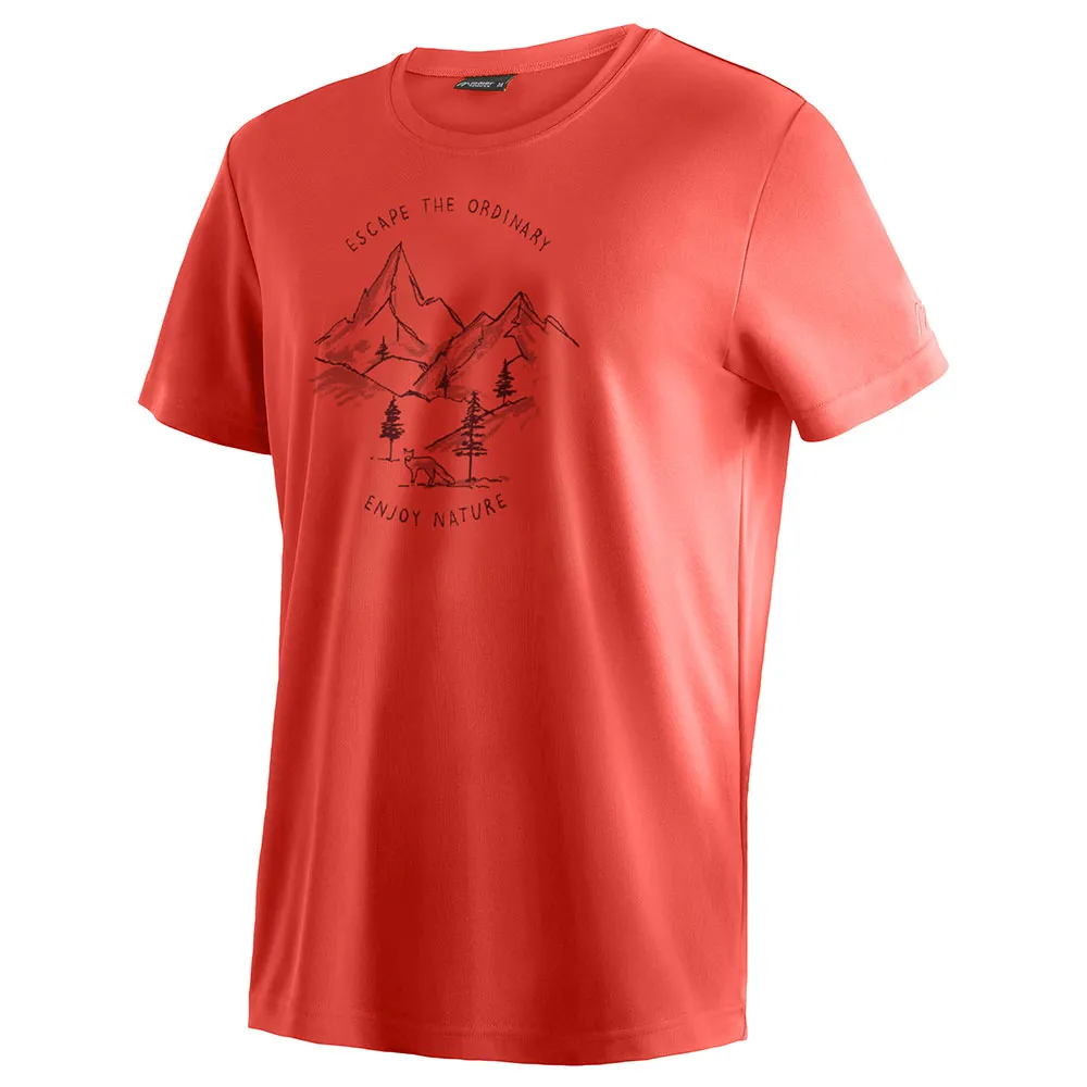 Maier Sports Dieter Print Kurzarm-t-shirt Maier Sports Dieter Print Kurzarm-t-shirt