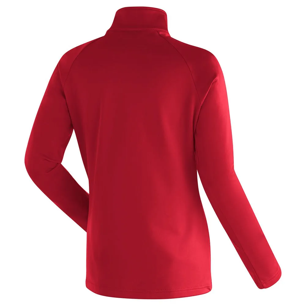 Maier Sports Eva Fleece Mit Halbem Reißverschluss, Salsa, Regular Maier Sports Eva Fleece Mit Halbem Reißverschluss, Salsa, Regular