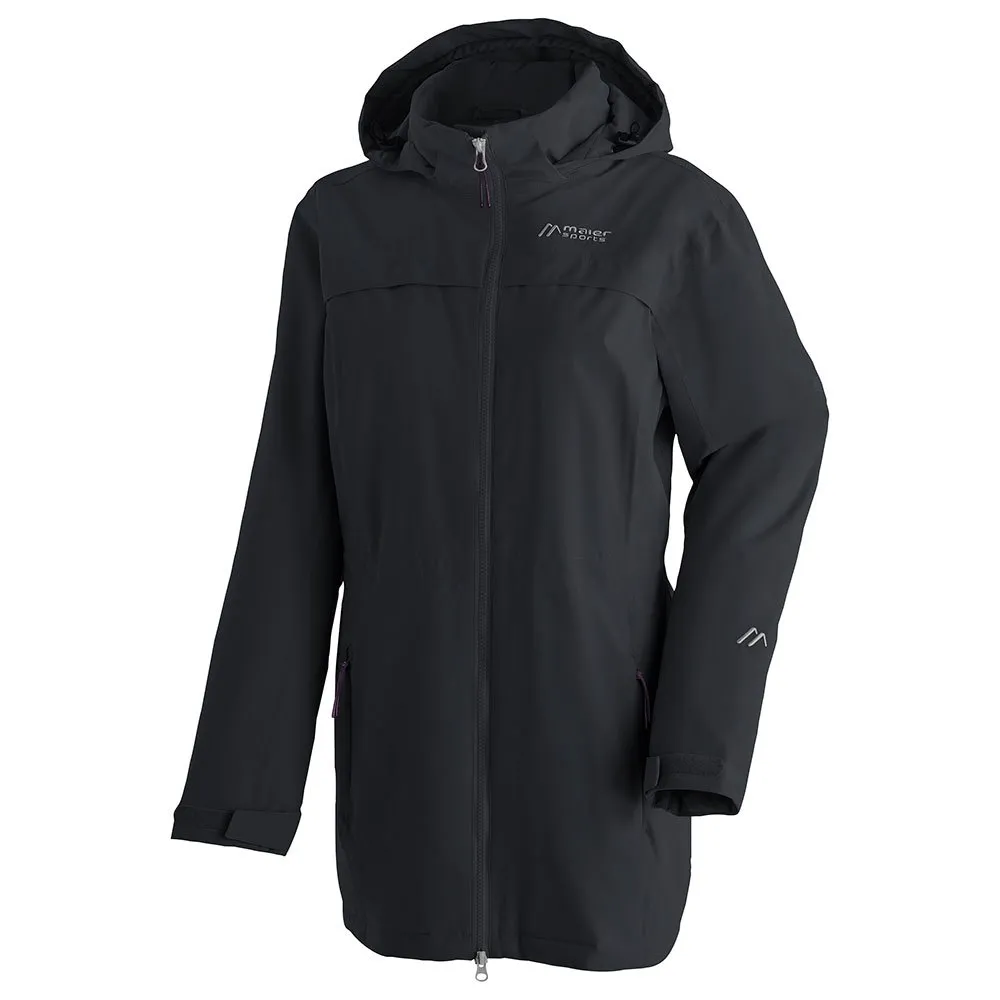 Maier Sports Liselotte Hiking Jacke, Black