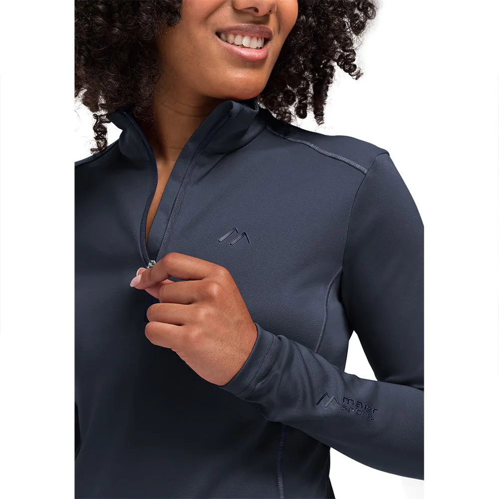 Maier Sports Midlayer Jenna Rec Fleece Mit Halbem Reißverschluss