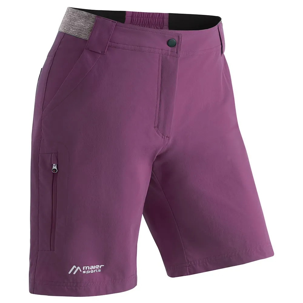 Maier Sports Norit W Kurze Hose, Pickled beet, Regular