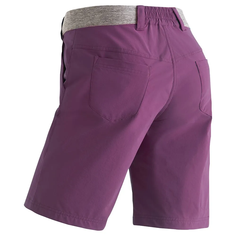 Maier Sports Norit W Kurze Hose, Pickled beet, Regular