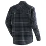 Maier Sports Predeal M Langarmhemd, Grey check, Regular