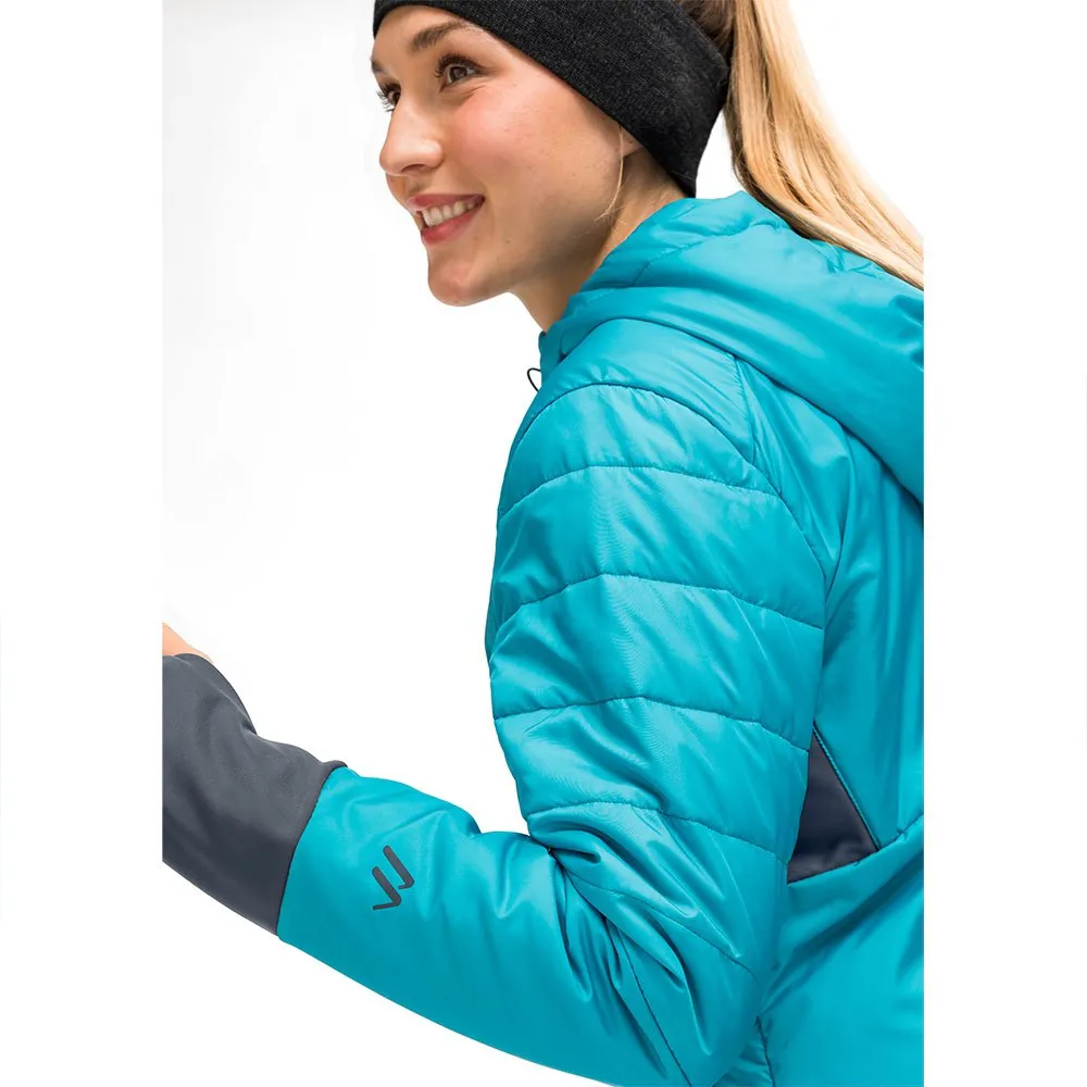 Maier Sports Sirkos Wool W Jacke, Tealpop / ombre bl Maier Sports Sirkos Wool W Jacke, Tealpop / ombre bl