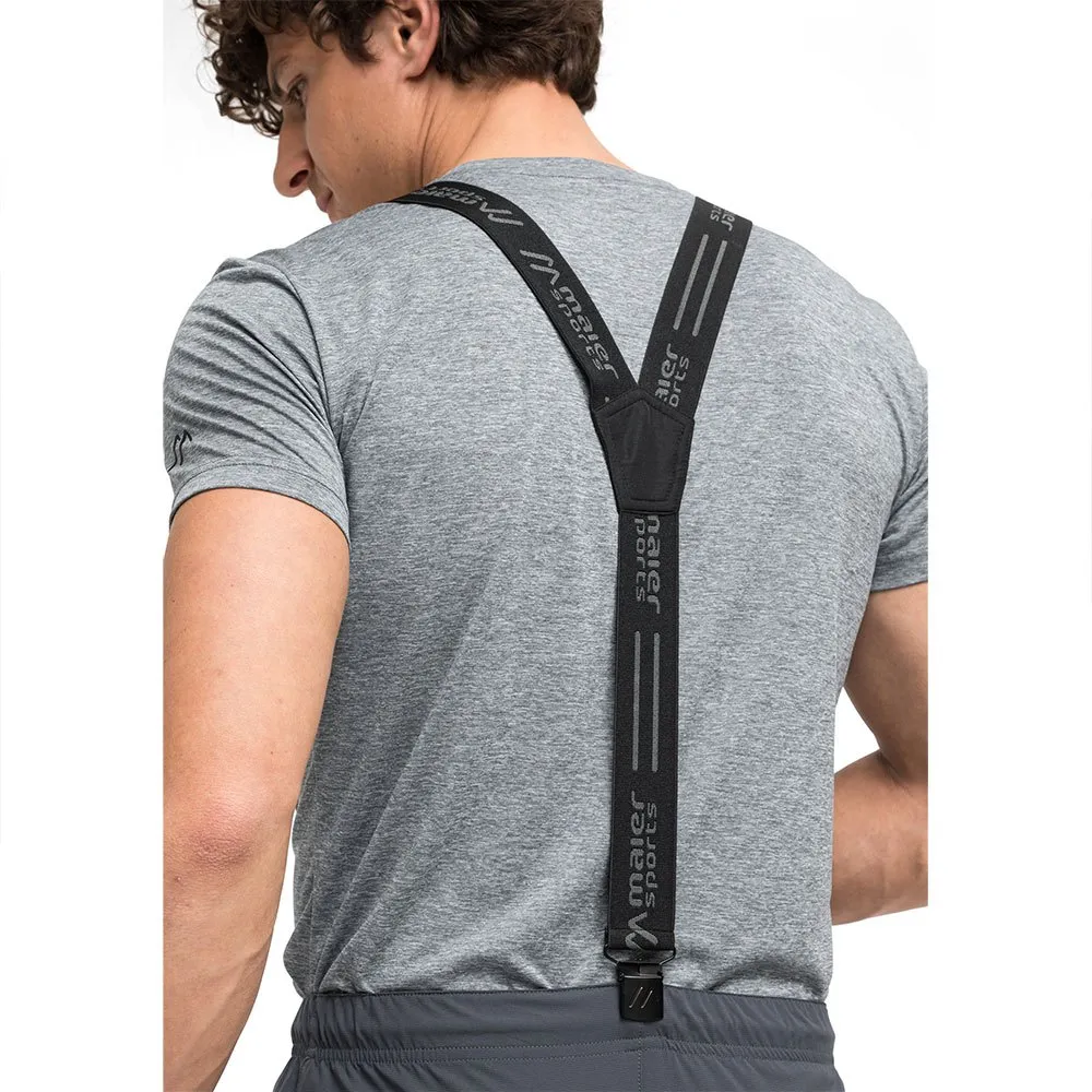 Maier Sports Suspender Gürtel, Black, 75
