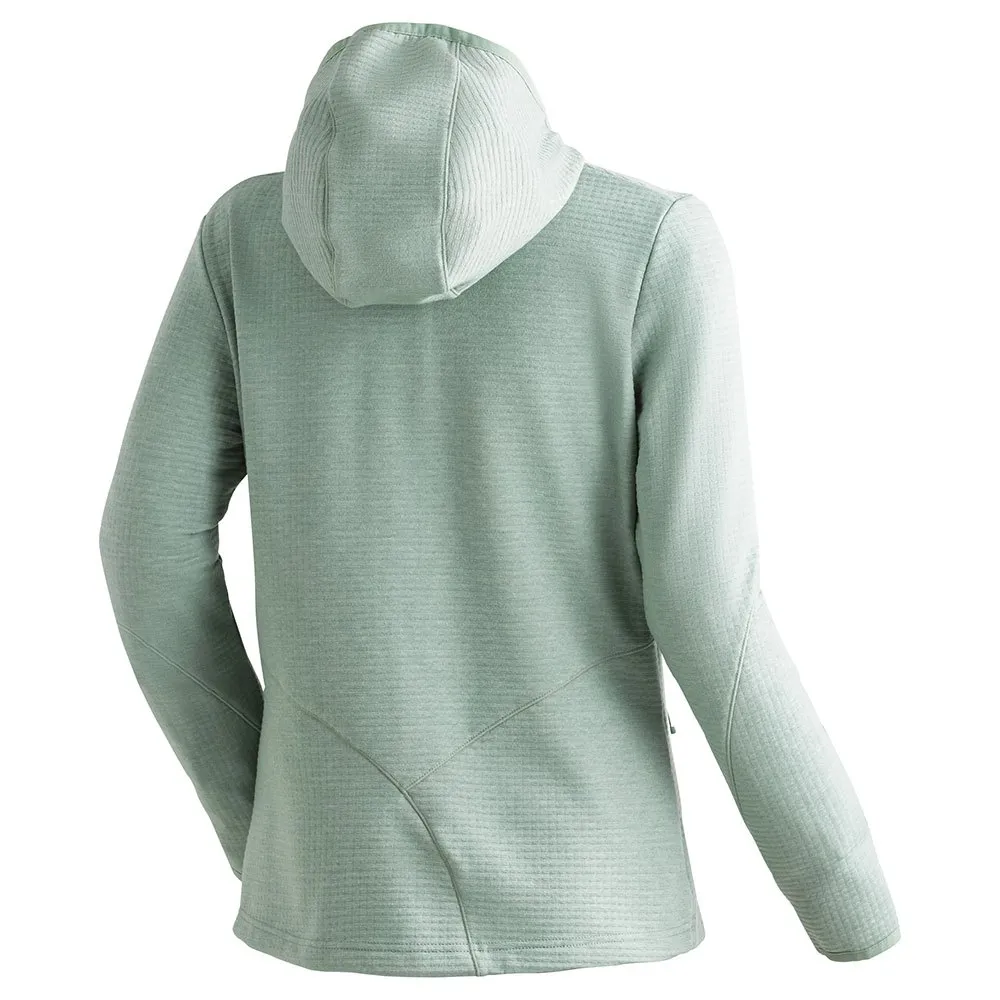 Maier Sports Tesila Hood W Fleece Mit Durchgehendem Reißverschluss Maier Sports Tesila Hood W Fleece Mit Durchgehendem Reißverschluss