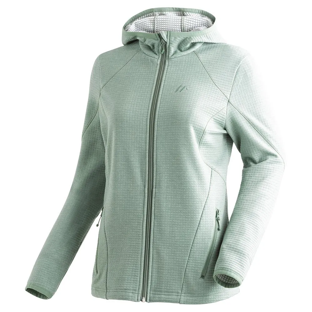 Maier Sports Tesila Hood W Fleece Mit Durchgehendem Reißverschluss Maier Sports Tesila Hood W Fleece Mit Durchgehendem Reißverschluss