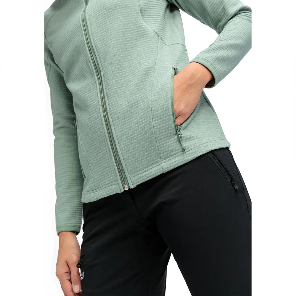 Maier Sports Tesila Hood W Fleece Mit Durchgehendem Reißverschluss Maier Sports Tesila Hood W Fleece Mit Durchgehendem Reißverschluss