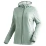 Maier Sports Tesila Hood W Fleece Mit Durchgehendem Reißverschluss