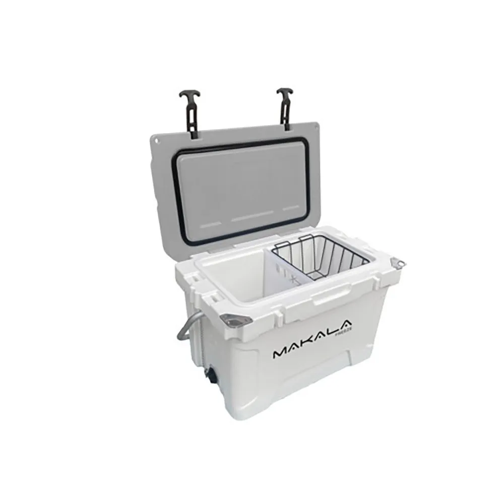 Makala Gs50251 20l Steife Tragbare Kühlbox, White / grey, 55.5 x 34.2 x 37.3cm Makala Gs50251 20l Steife Tragbare Kühlbox, White / grey, 55.5 x 34.2 x 37.3cm