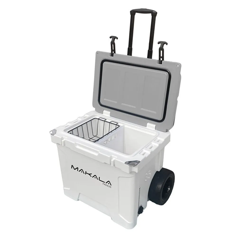 Makala Gs50252 35l Steife Tragbare Kühlbox, White / grey, 52 x 35.2 x 46cm