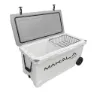Makala Gs50259 160l Steife Tragbare Kühlbox, White / grey, 112.5 x 56.5 x 51cm