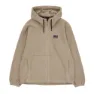Makia Gravel Hooded Fleece Mit Durchgehendem Reißverschluss