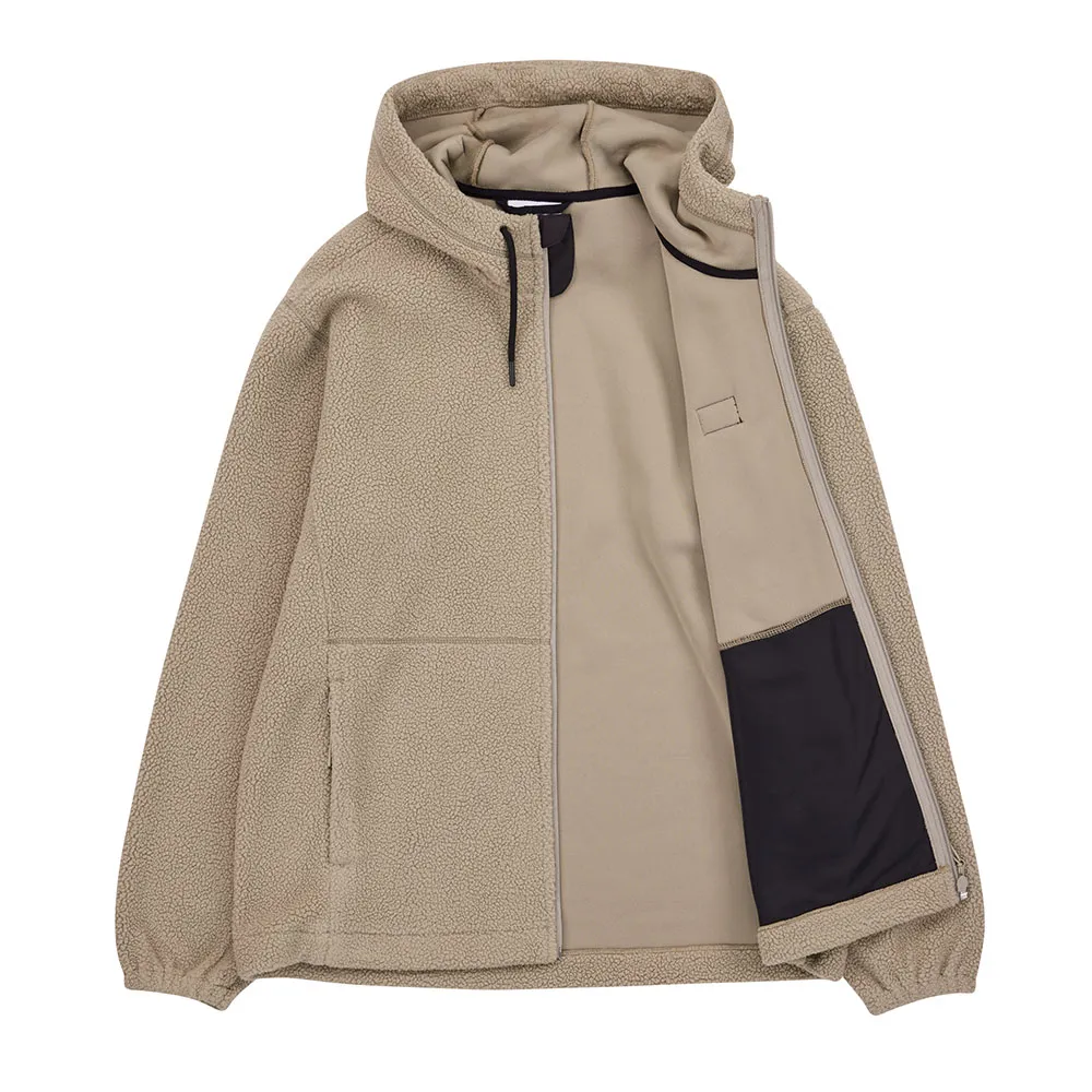 Makia Gravel Hooded Fleece Mit Durchgehendem Reißverschluss