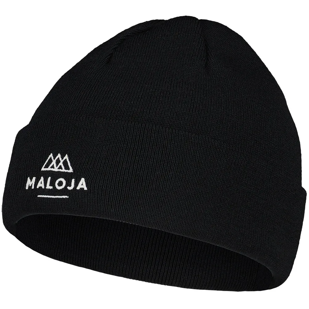 Maloja Gsallkopfm Mütze, Deep black Maloja Gsallkopfm Mütze, Deep black