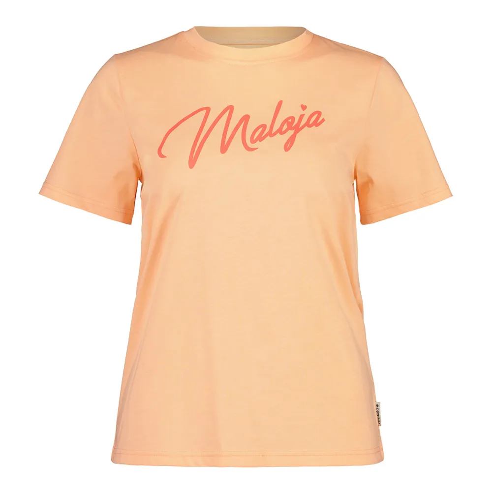 Maloja Hörnlem Kurzarm-t-shirt, Apricot Maloja Hörnlem Kurzarm-t-shirt, Apricot