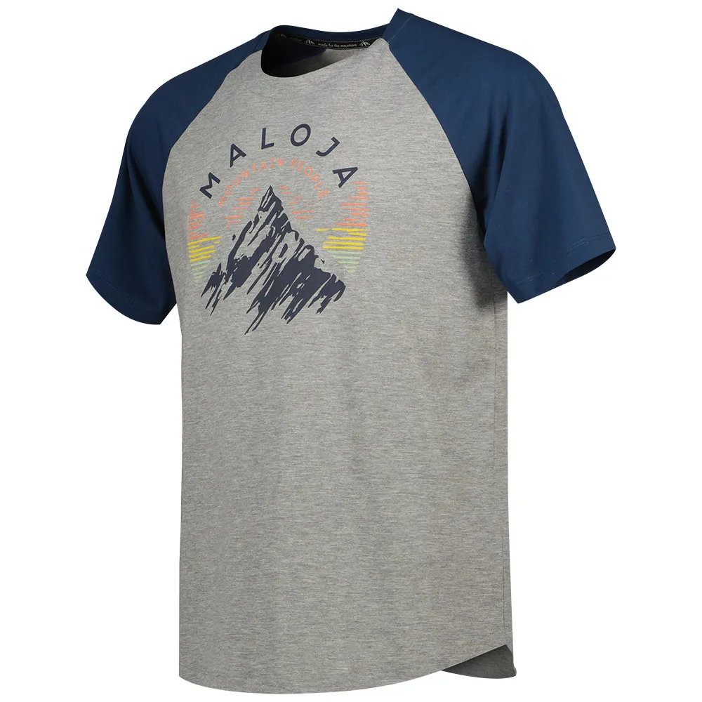 Maloja Kalmbergm Kurzarm-t-shirt, Clay multi Maloja Kalmbergm Kurzarm-t-shirt, Clay multi