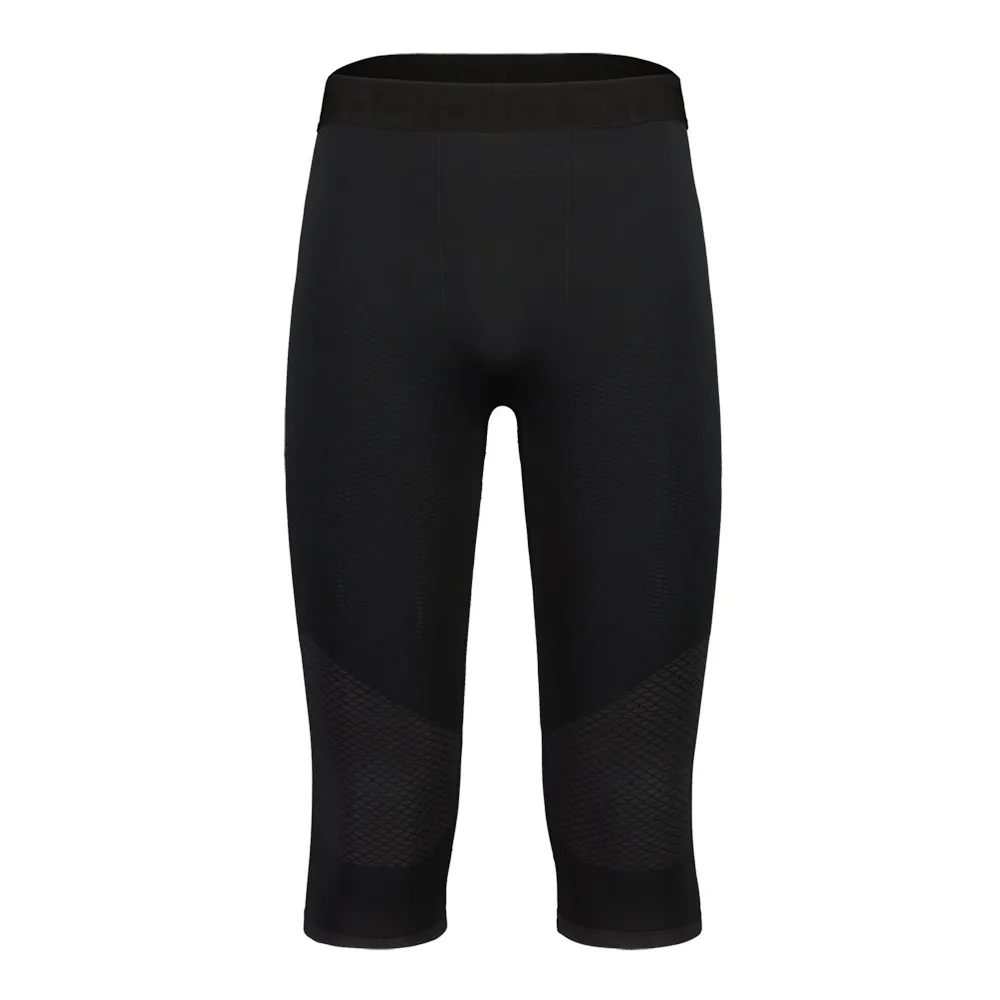 Maloja Nairm Nos 3/4 Baselayer-hose, Deep black Maloja Nairm Nos 3/4 Baselayer-hose, Deep black