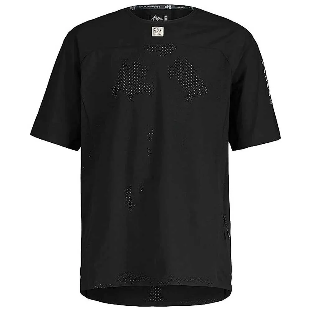 Maloja Pizolm Kurzarm Enduro Trikot, Moonless Maloja Pizolm Kurzarm Enduro Trikot, Moonless