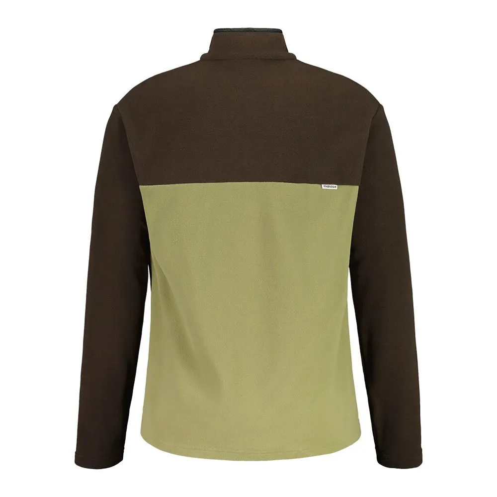 Maloja Ropim Fleece Mit Durchgehendem Reißverschluss, Chocolate multi Maloja Ropim Fleece Mit Durchgehendem Reißverschluss, Chocolate multi