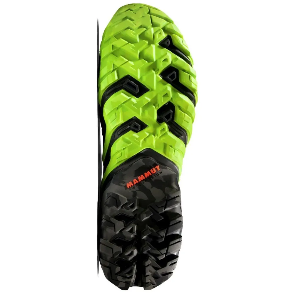 Mammut Aegility Pro Mid Bergsteigerschuhe, Black / highlime