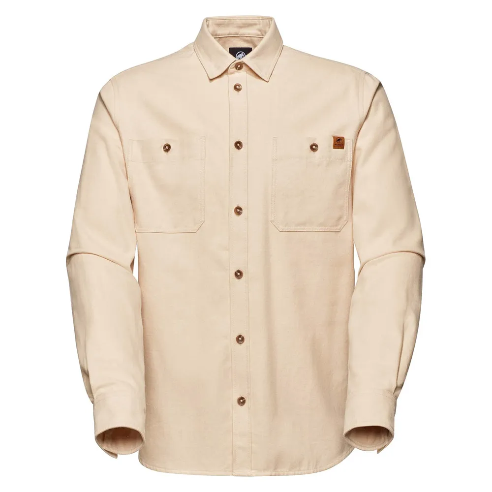 Mammut Alvra Undyed Langarmhemd, Light brown undyed Mammut Alvra Undyed Langarmhemd, Light brown undyed