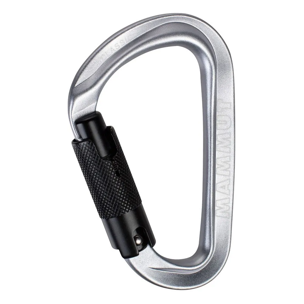 Mammut Classic Hms Twistlock Plus Karabinerhaken, Light grey, One Size Mammut Classic Hms Twistlock Plus Karabinerhaken, Light grey, One Size