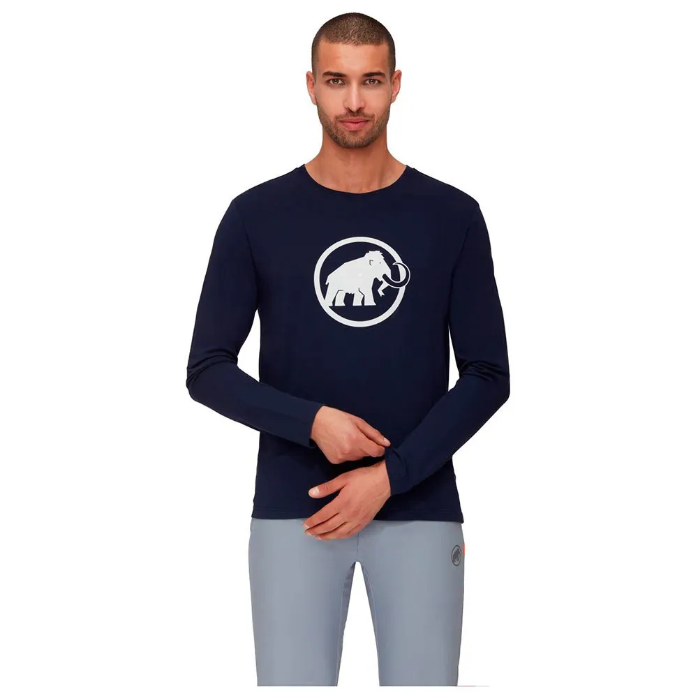 Mammut Classic Langarm-t-shirt, Marine Mammut Classic Langarm-t-shirt, Marine
