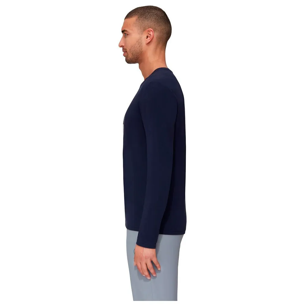 Mammut Classic Langarm-t-shirt, Marine Mammut Classic Langarm-t-shirt, Marine