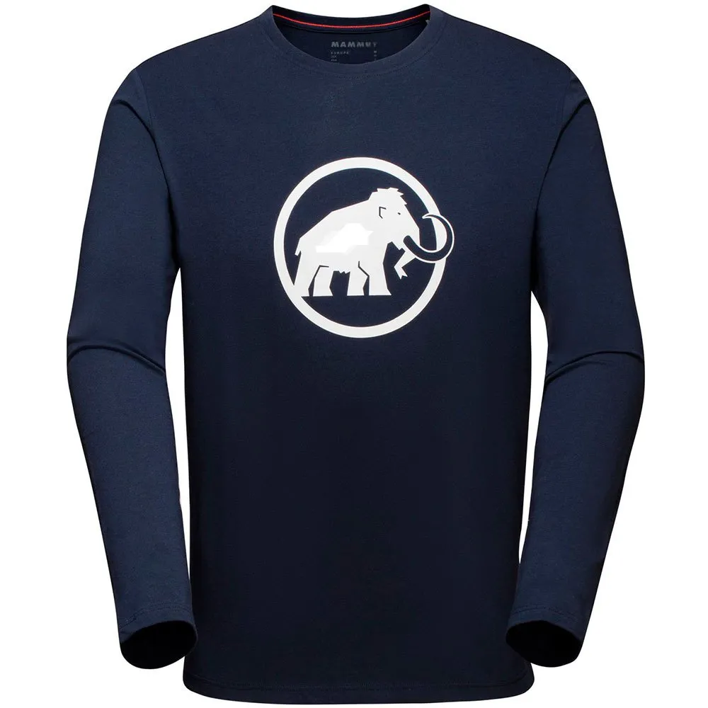 Mammut Classic Langarm-t-shirt, Marine Mammut Classic Langarm-t-shirt, Marine